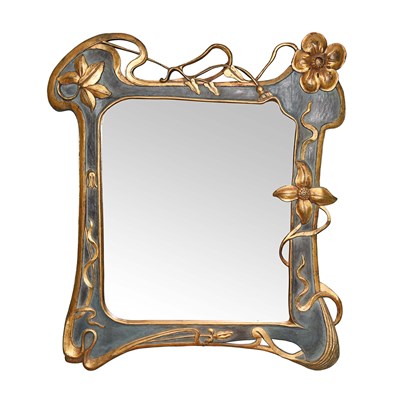 French Art Nouveau mirror