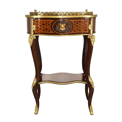 French Louis XIV style two-tier jardinière table, circa 1900