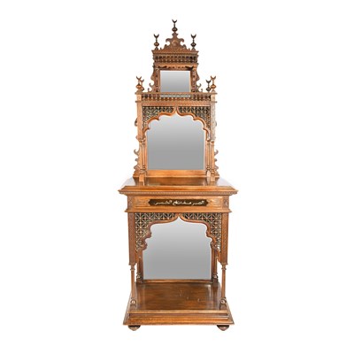 Late 19th century Orientalist display cabinet