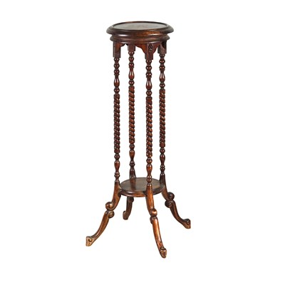 19th Century French Mahogany Circular Stand / Pedestal