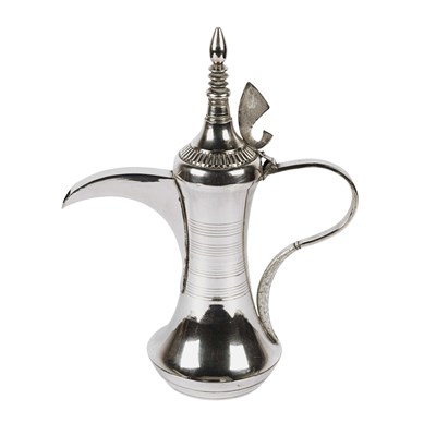 20th century metal Arabic coffee pot