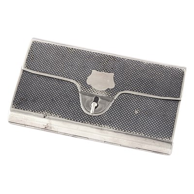 Mid 19th century Russian niello 84 silver ladies purse
