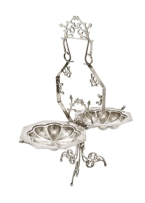 Early 20th century Iraqi silver bonbonniere