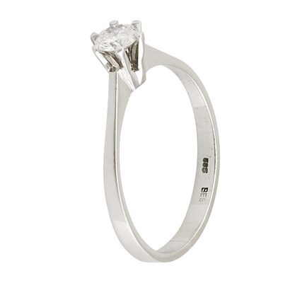Solitaire diamond ring 14k gold