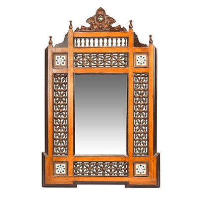 Egyptian 20th century arabesque mirror
