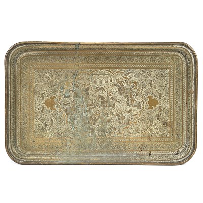Late 19th century Isfahan tray
