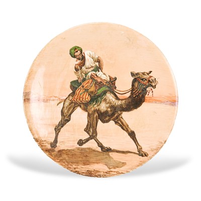 Late 19th century European porcelain plate.
